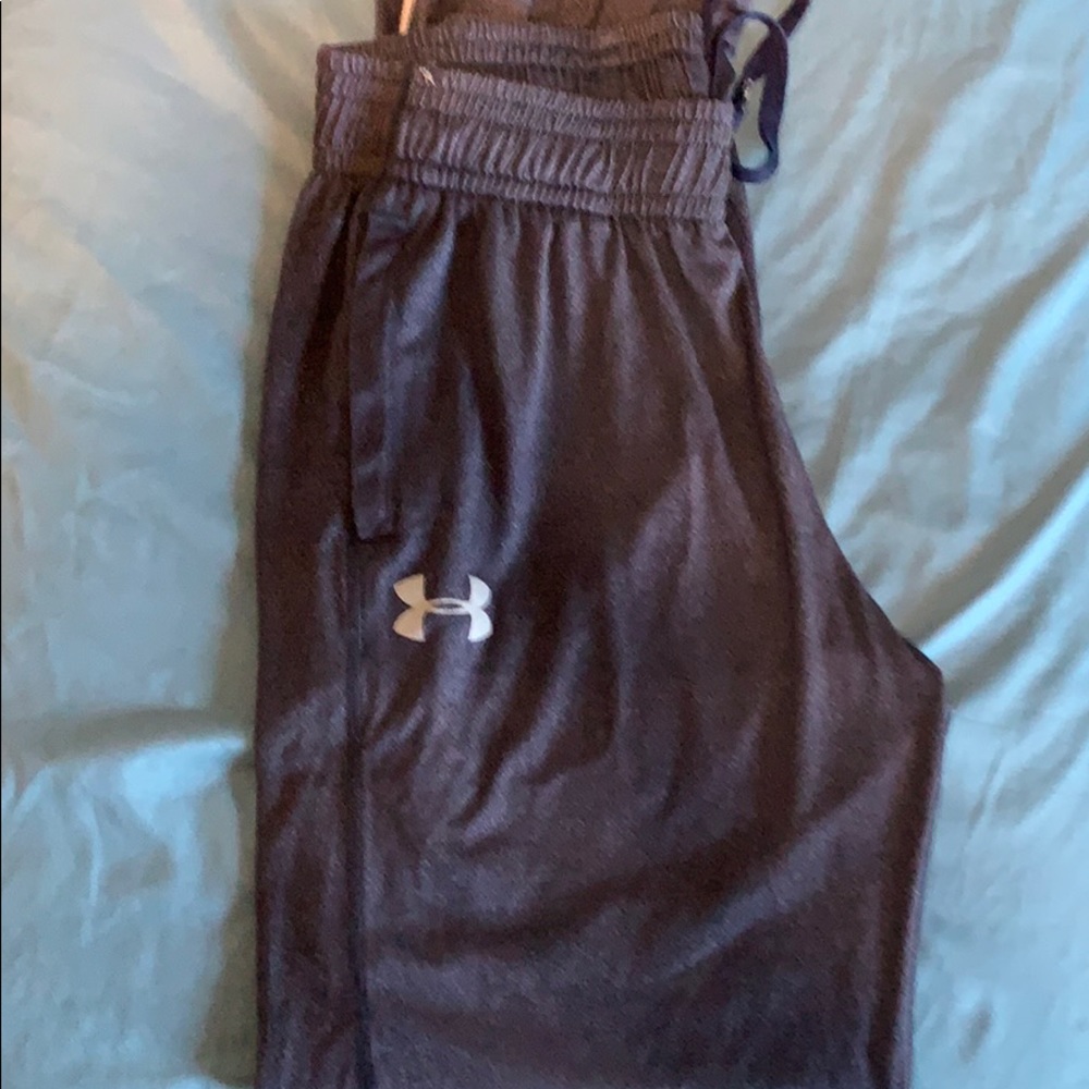 Small underarmor joggers heather blue